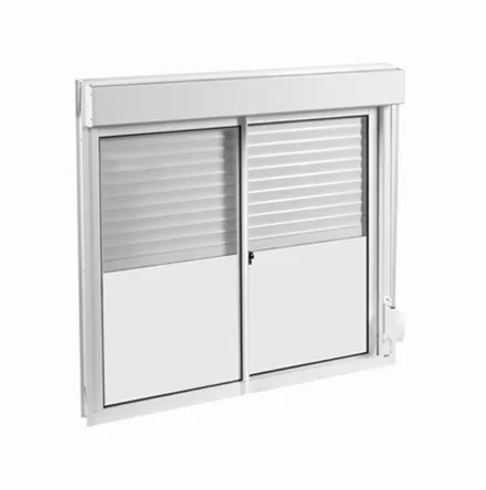 Sliding Window with Integrated Shutter (Tecno Master Line)